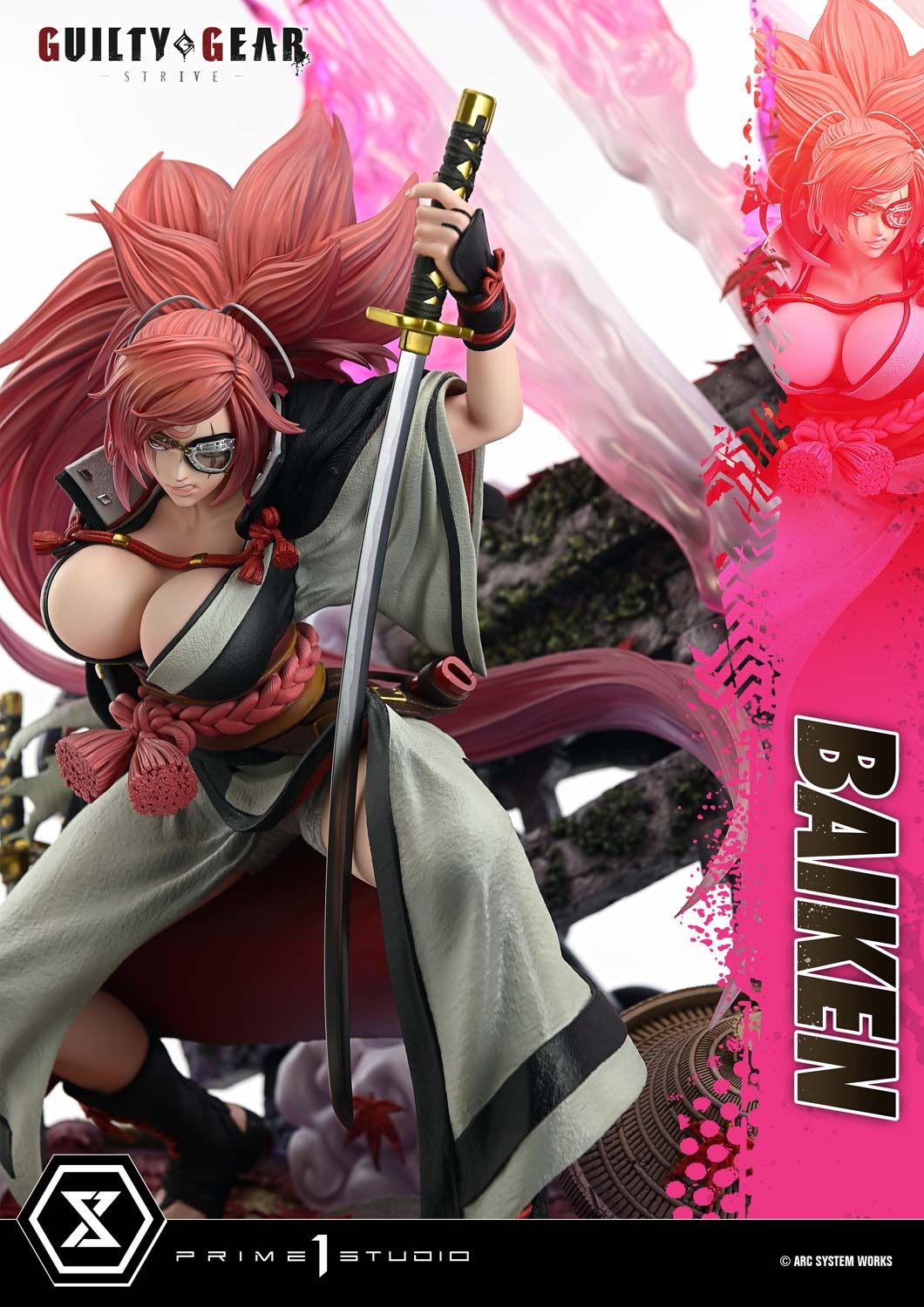 [สั่งจอง]Prime 1 Studio UPMGG-04 : Baiken (GUILTY GEAR -STRIVE-)