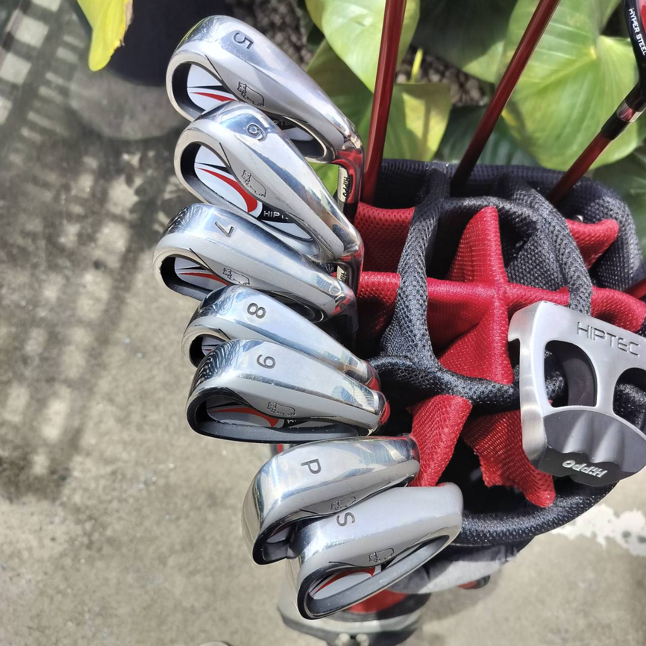 FULLSET HIPPO HIPTEC เป็นรุ่นที่ดีที่สุดของ HIPPO ตีดีมาก ตีง่ายตีไกลค่ะ!!! หัวไม้ได้ถึง 4 หัว ไม้กอล์ฟพรีเมี่ยมมือสอง ของแท้ By NakaraLuxurious
