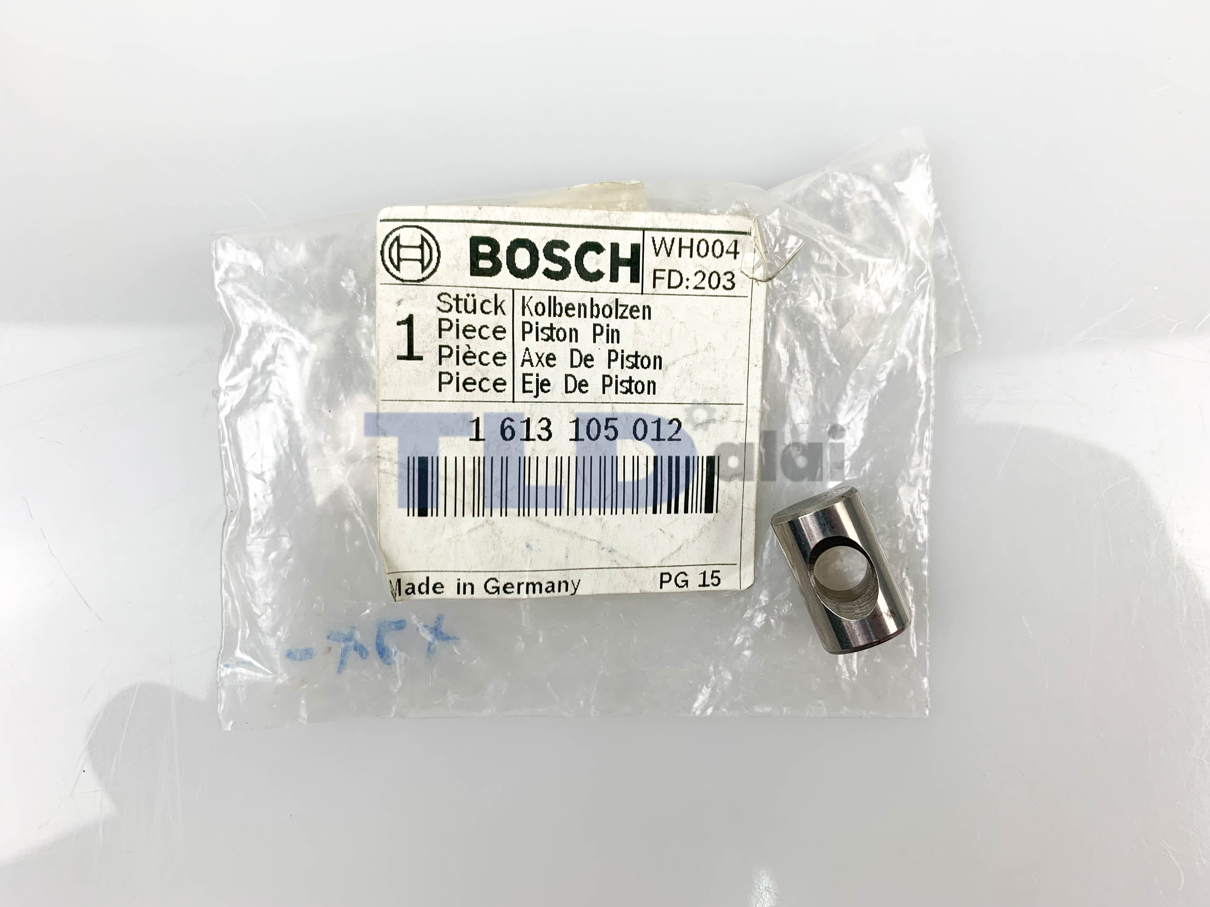 สลักกระบอกสูบ (แท้) สว่านโรตารี่ Bosch บอช รุ่น GBH 2-26 #29 (1613105012) (อะไหล่แท้100%)