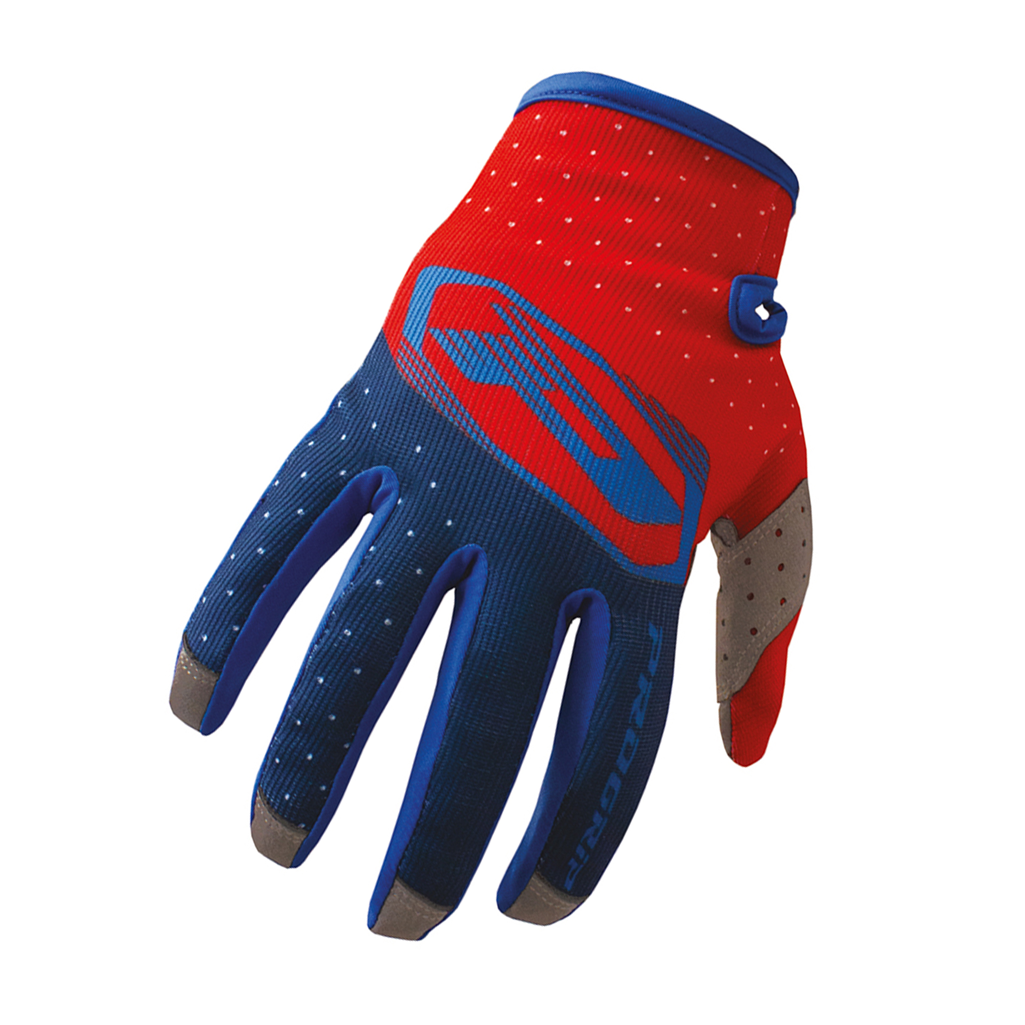 ถุงมือ Progrip MX Gloves 4014-339 dark blue / light blue / red