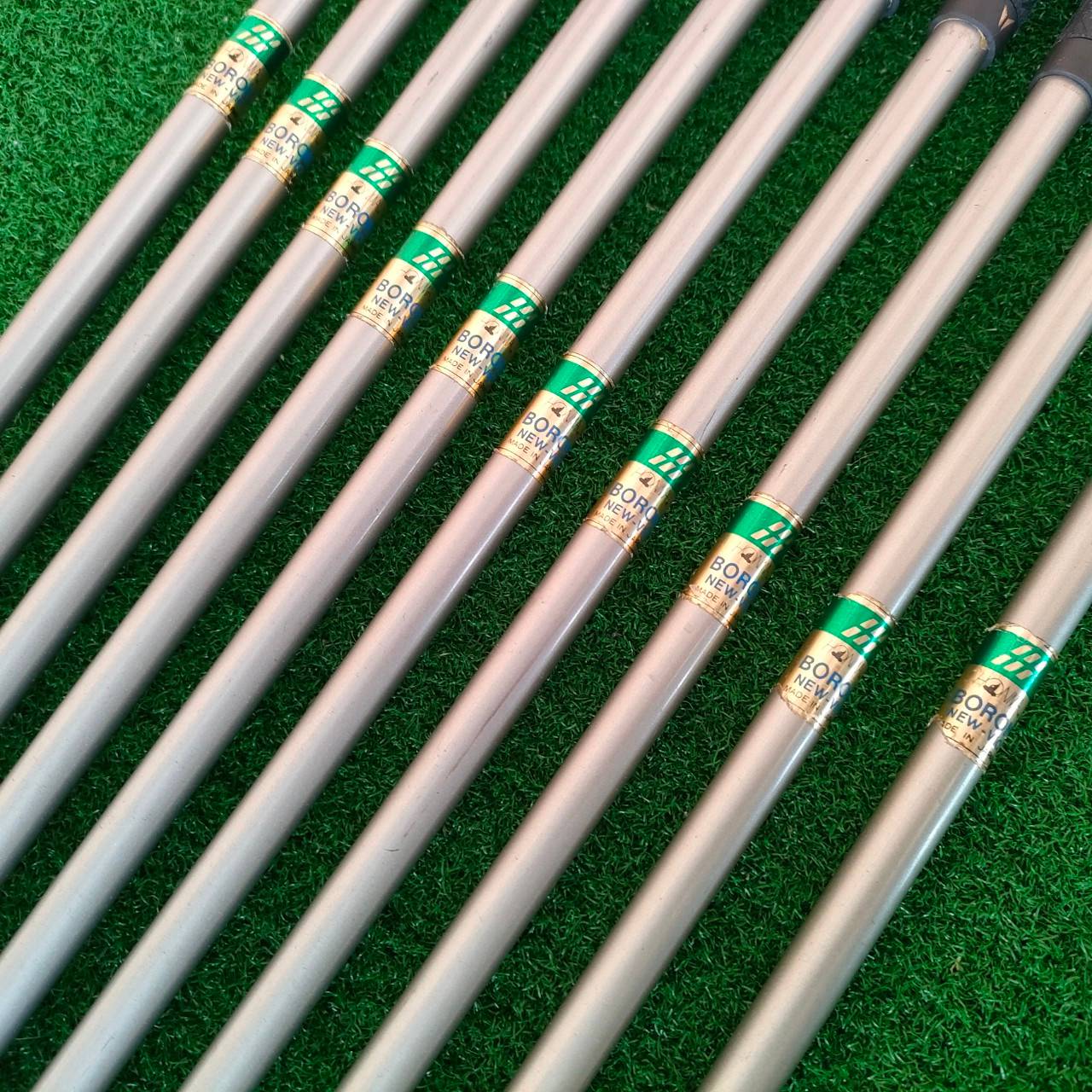 ชุดเหล็ก HONMA PP-117 STFF-MODEL มีเหล็ก 2 - 11 ชุดใหญ่สุดๆ 10 ชิ้น ก้าน BORON NEW-VIO FLEX S-2 สุดยอดวัสดุแห่งความพรีเมี่ยม FORGED ระดับสูงของญี่ป่น ใบสวยมาก สภาพสวยมาก ราคานี้ไม่มีอีกแล้ว!!!