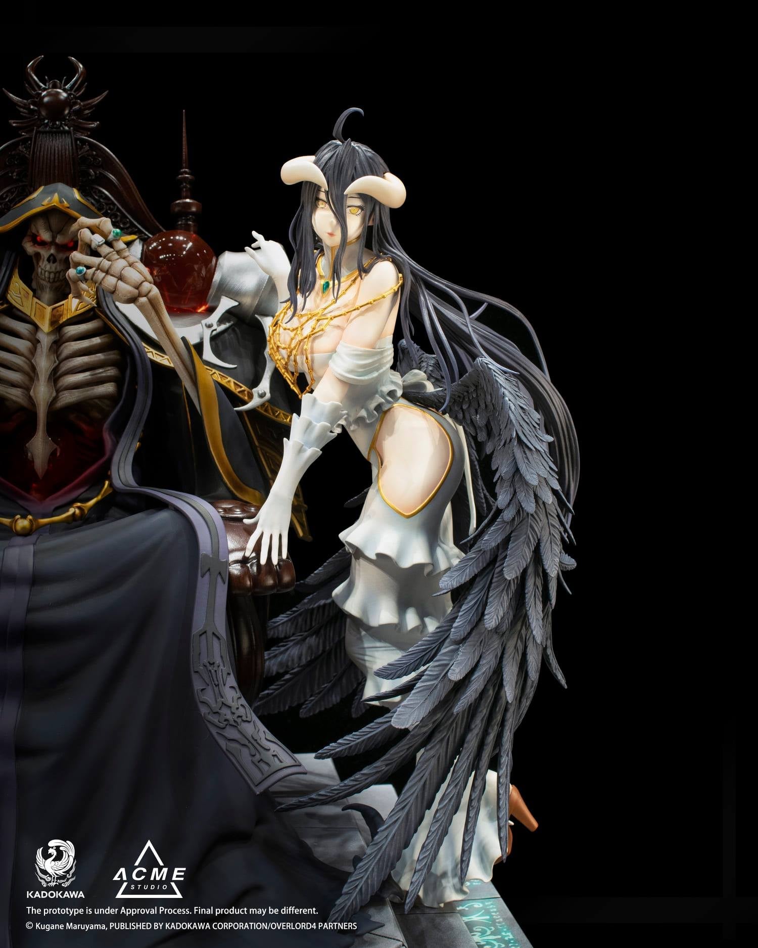 [สั่งจอง]Kadokawa x ACME 1/4 : Ainz Ooal Gown & Arubedo with Special Parts