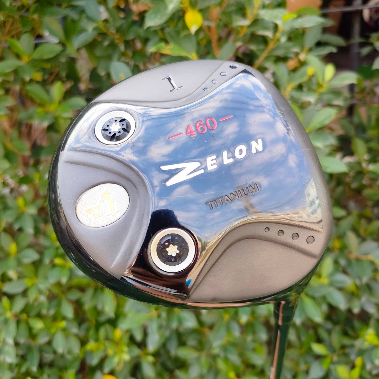 DRIVER ZELON TITANIUM 460 ก้าน ZELON PRO FLEX R ผลิตจากประเทศญี่ปุ่น วัสดุ เบต้าไทเทเนี่ยม ตีไกล ตีง่าย ก้านเบาครับ