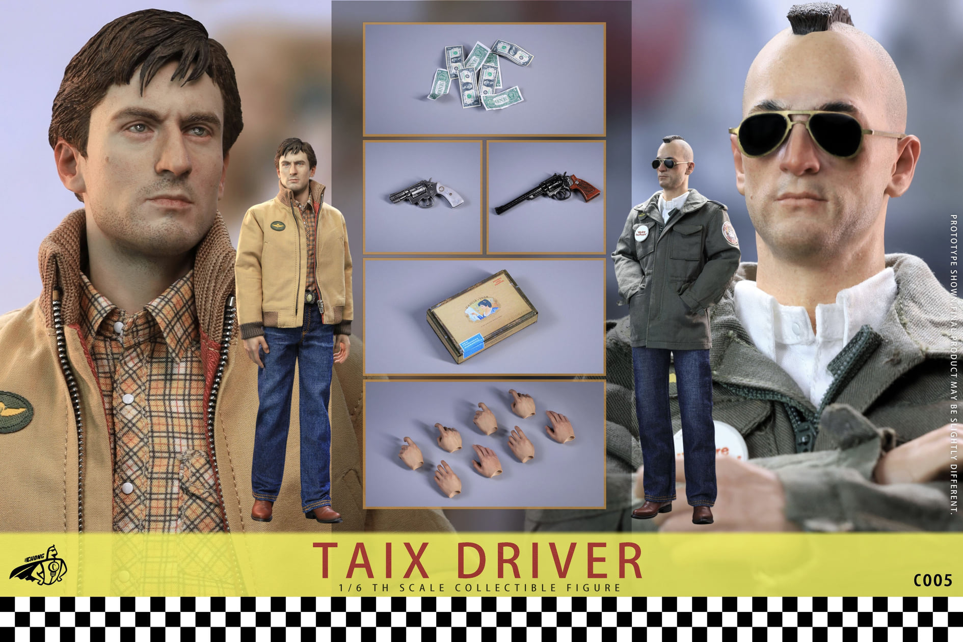 [สั่งจอง]Chong TOYS C005 1/6 : TAIX Driver ( Double pack )