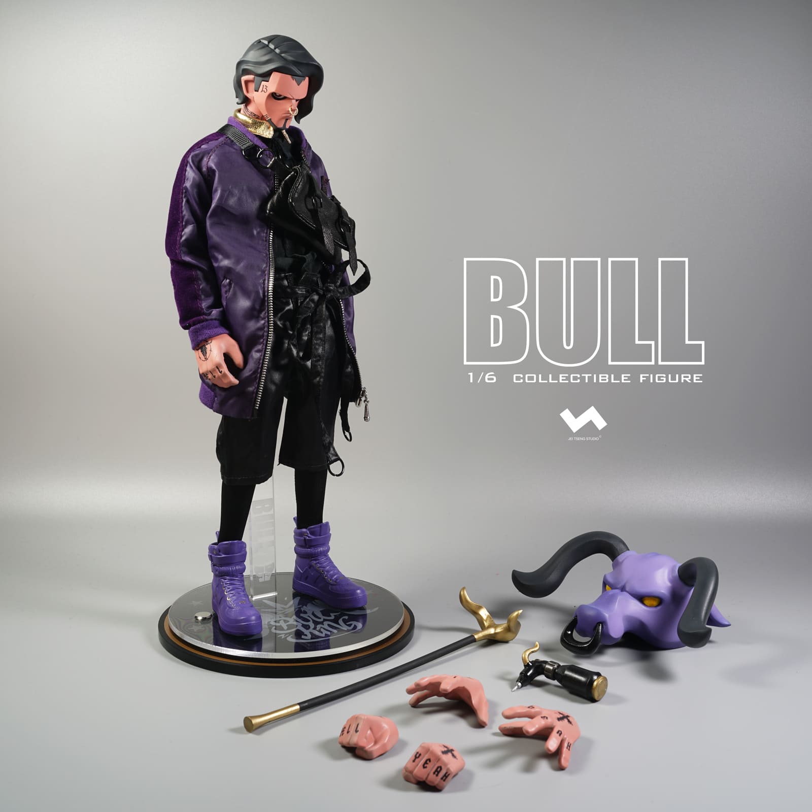 สั่งจอง]J.T. Studio 1/6 : BULL & BULL JR (Red Kid) set