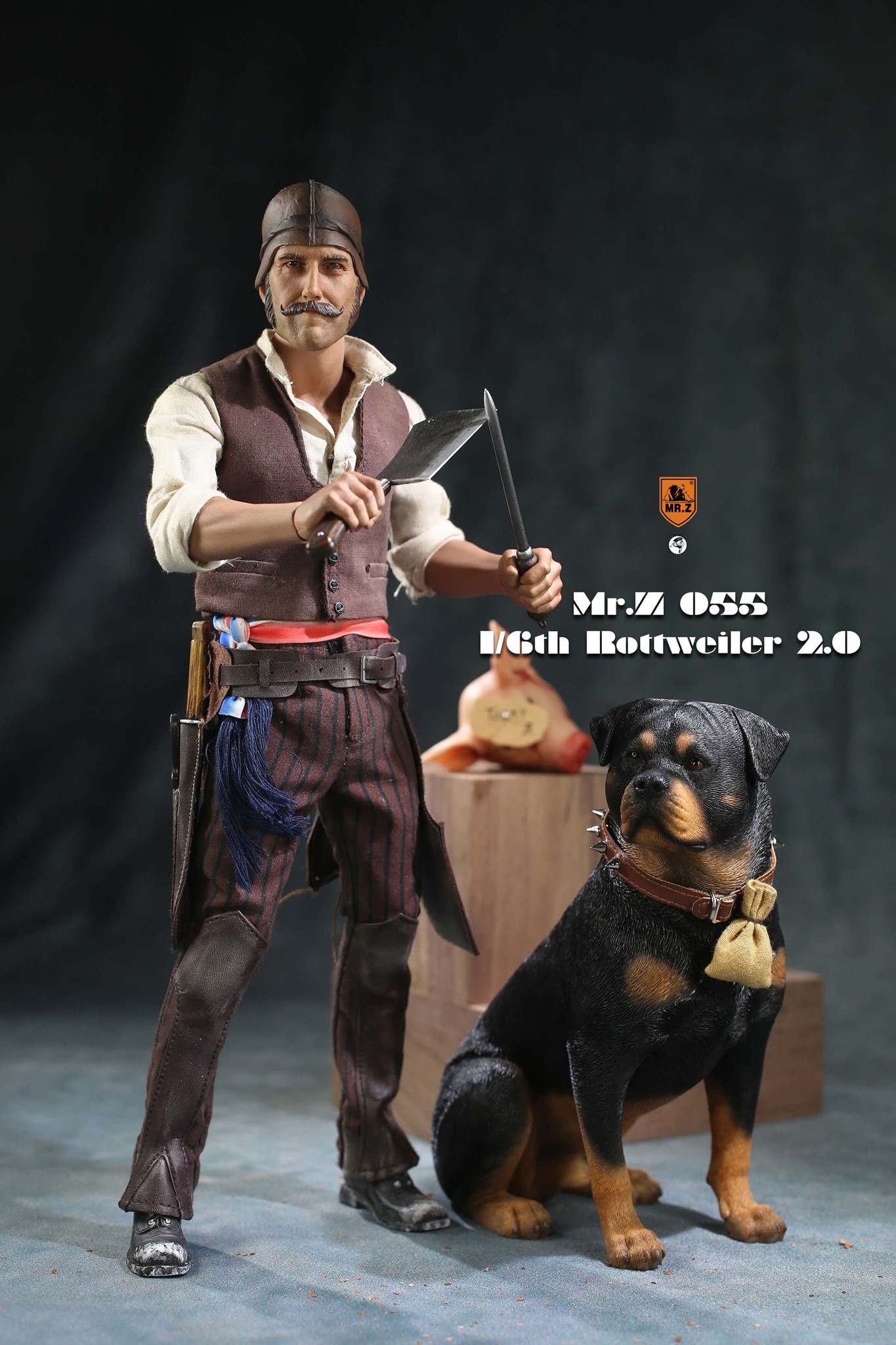 [สั่งจอง]Mr.Z MRZ055ABC 1/6th : Animal Model - Rottweiler