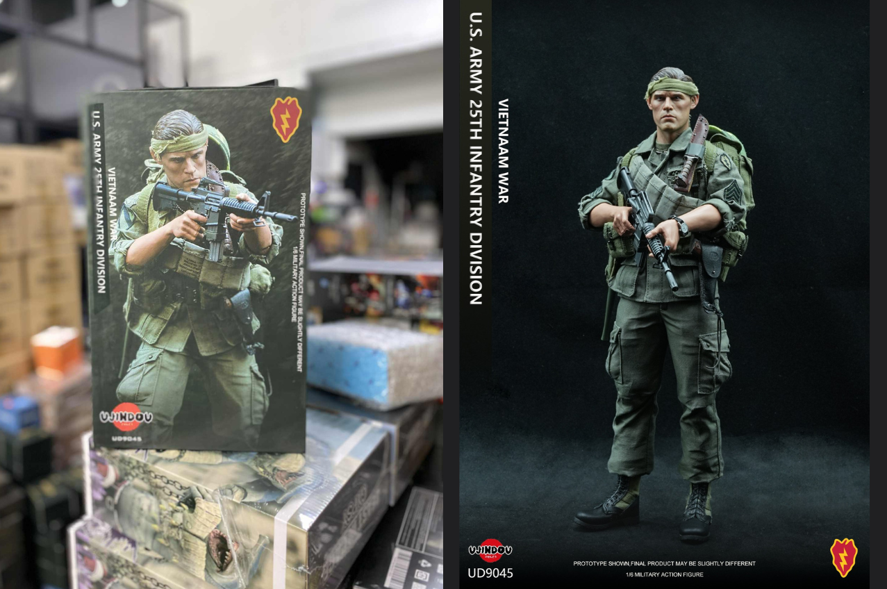 [พร้อมส่ง]UJINDOU UD9045 1/6 : U.S. ARMY 25TH INFANTRY DIVISION-VIETNAM WAR