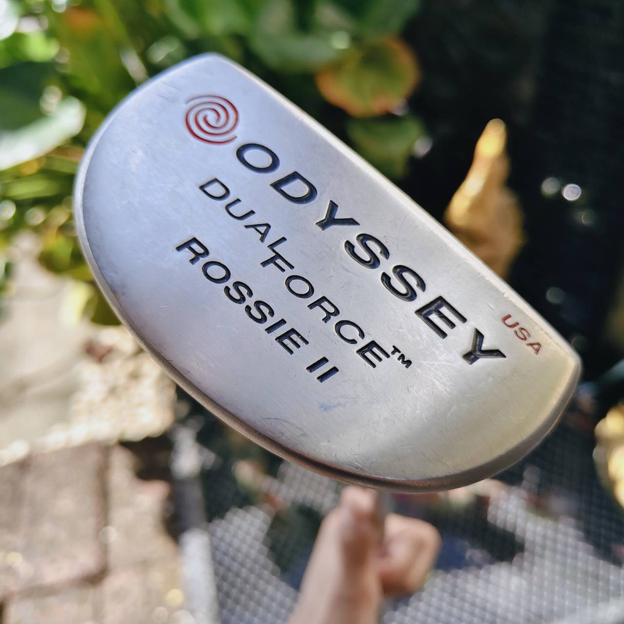 PUTTER ODYSSEY DUALFORCE ROSSIE II รุ่นหน้าดำทั้งนุ่มและช่วยในการเหาะไลน์อย่างมาก! ความยาว 34 นิ้ว!