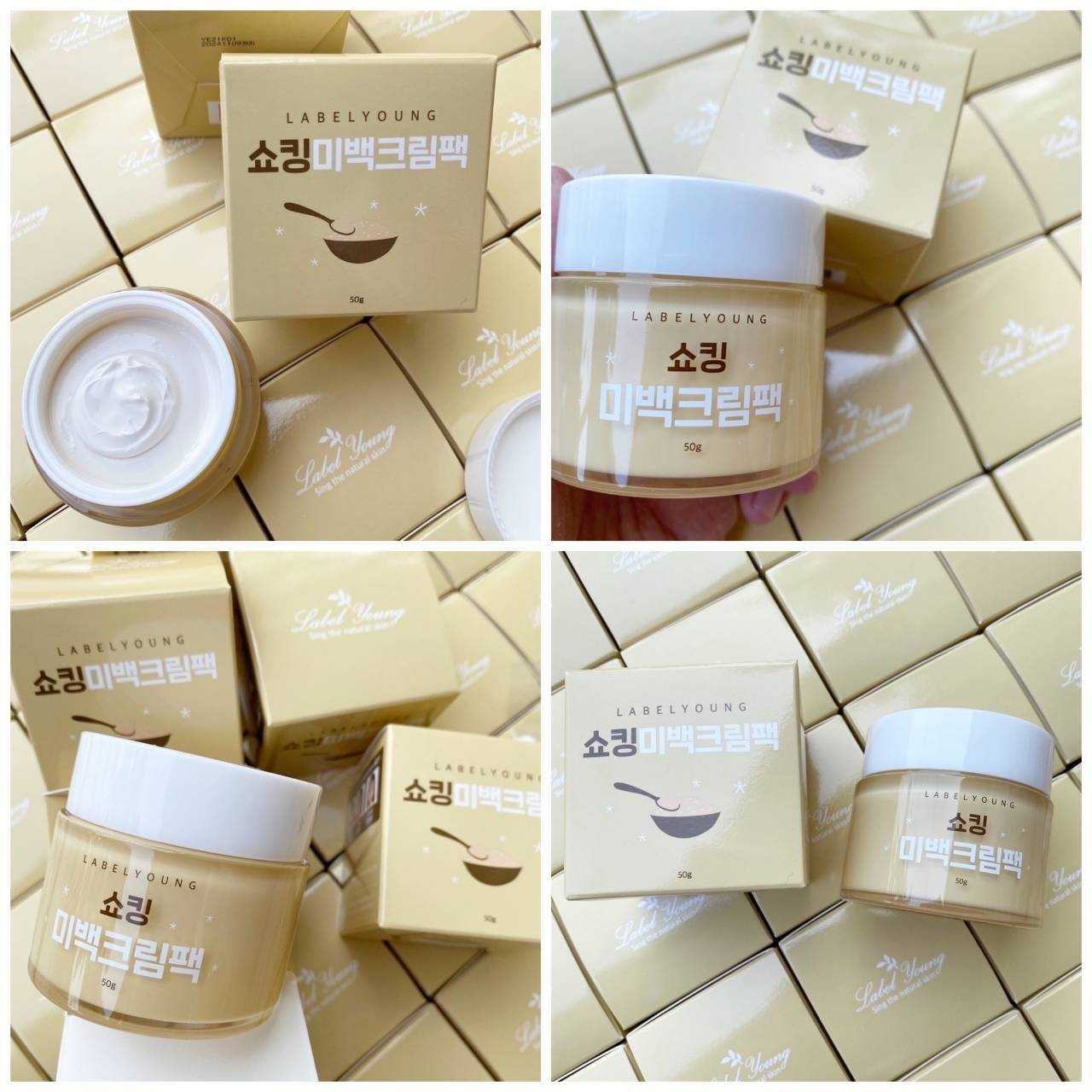 LabelYoung Shocking Whitening Cream Pack 50g ครีมบำรุงผิวหน้า