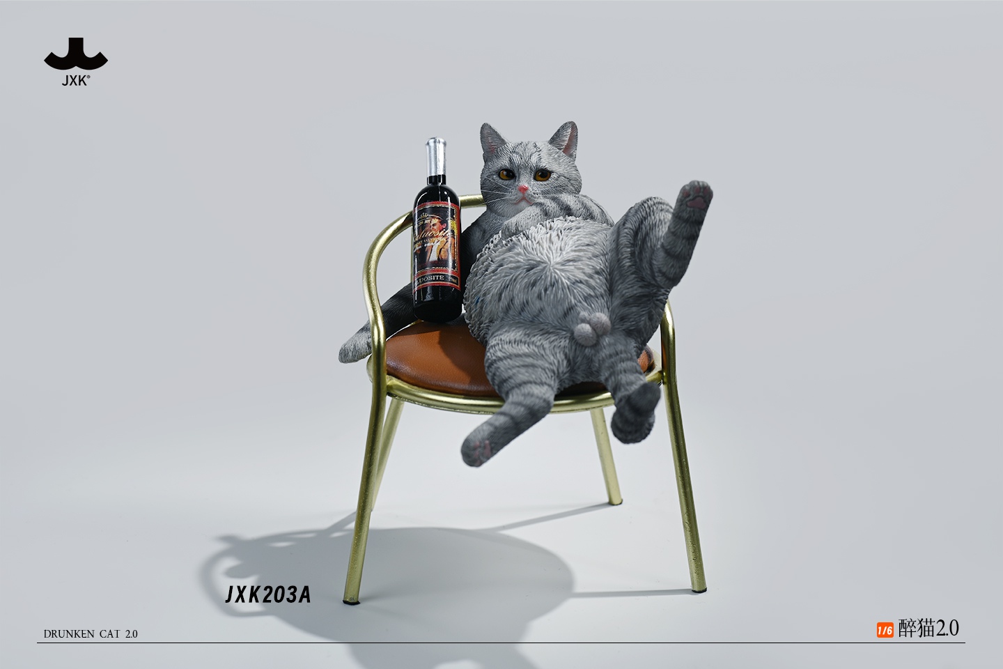 [สั่งจอง] JXK 1/6 : drunken cat