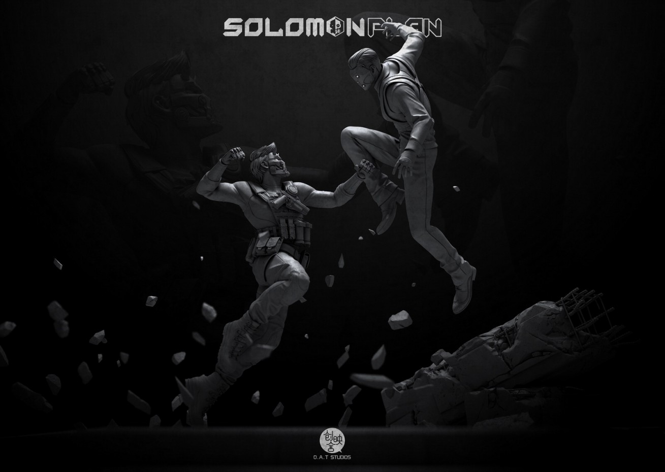 [สั่งจอง] DAMTOYS SIP001A/B/C 1/12 SOLOMON IN PLAN BEEL