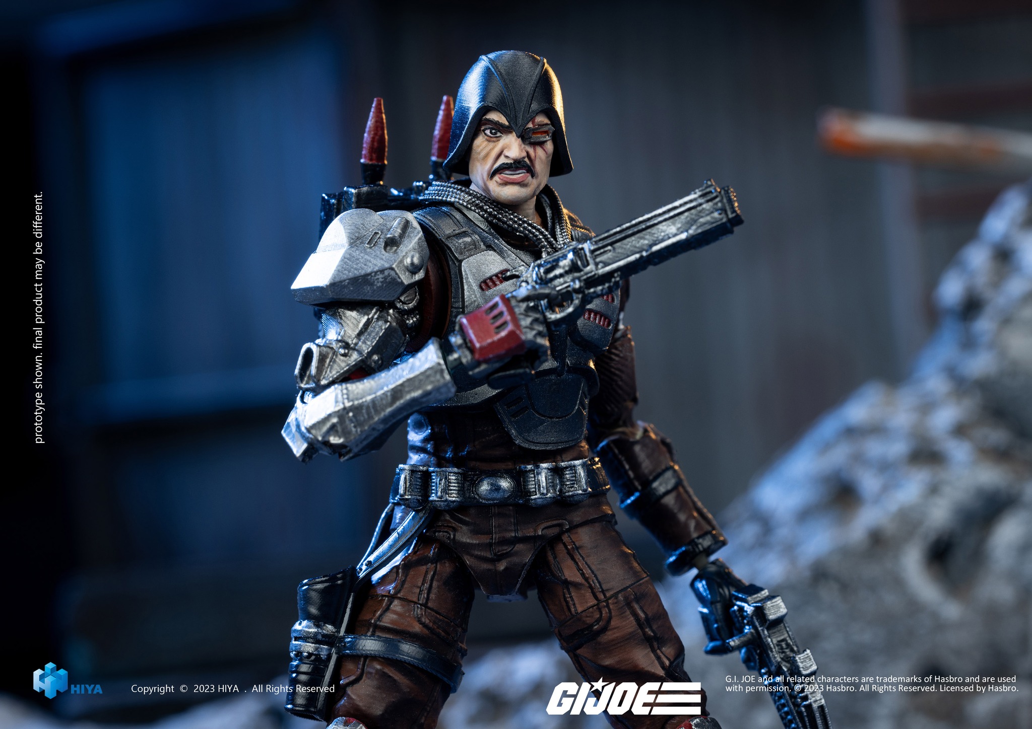 [สั่งจอง] HIYA Exquisite Mini Series 1/18 ( 4 Inch ) : G.I.JOE - Major Bludd