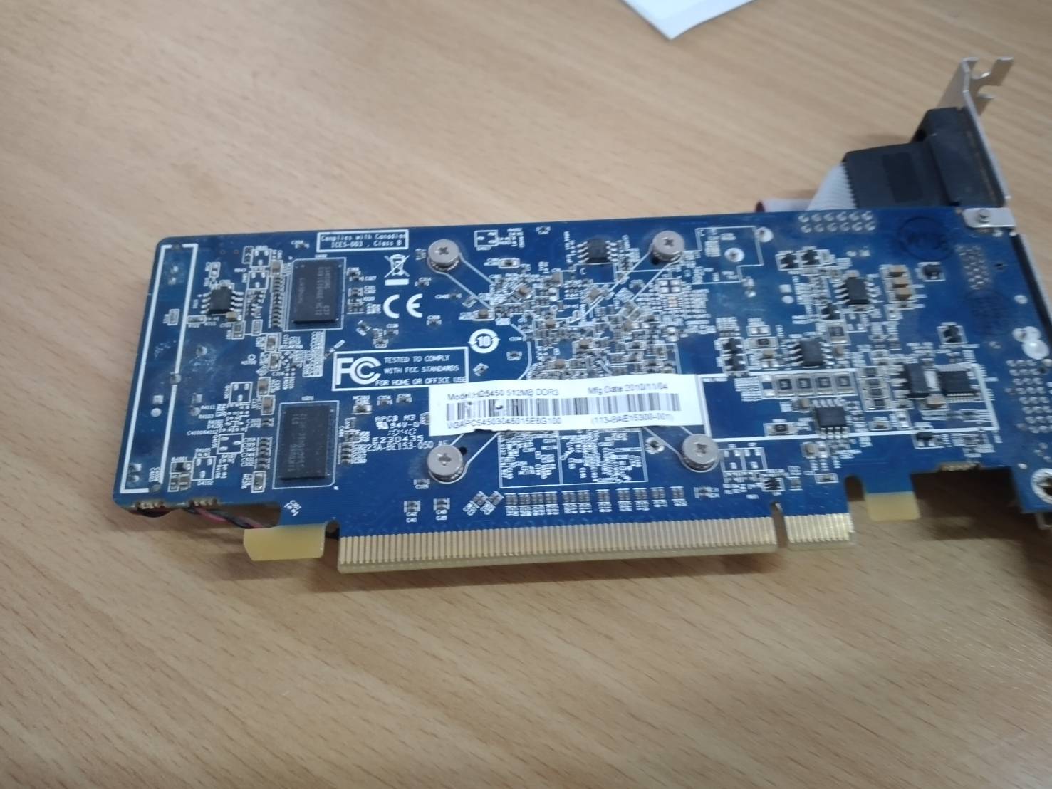 Radeon HD5450 512MB DDR3 V/D/HDMI