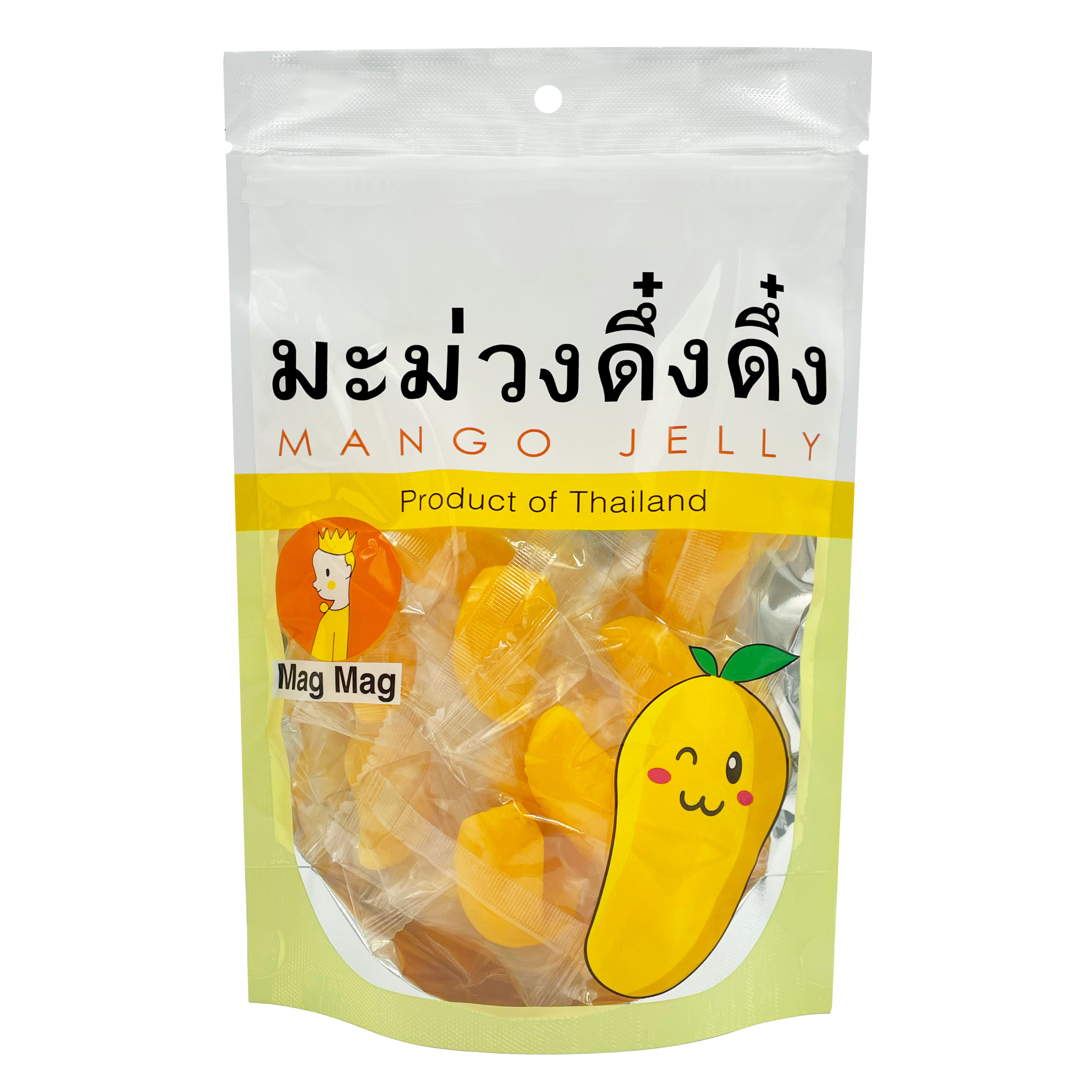 EXP 03/04/2026 MAG MAG มะม่วงดึ๋งดึ๋ง ขนาด 240 กรัม. (Mamuang Dueng Dueng 240g.)
