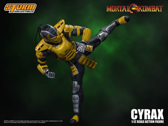 [สั่งจอง]Storm Collectibles 1/12 Mortal Kombat Series CYRAX