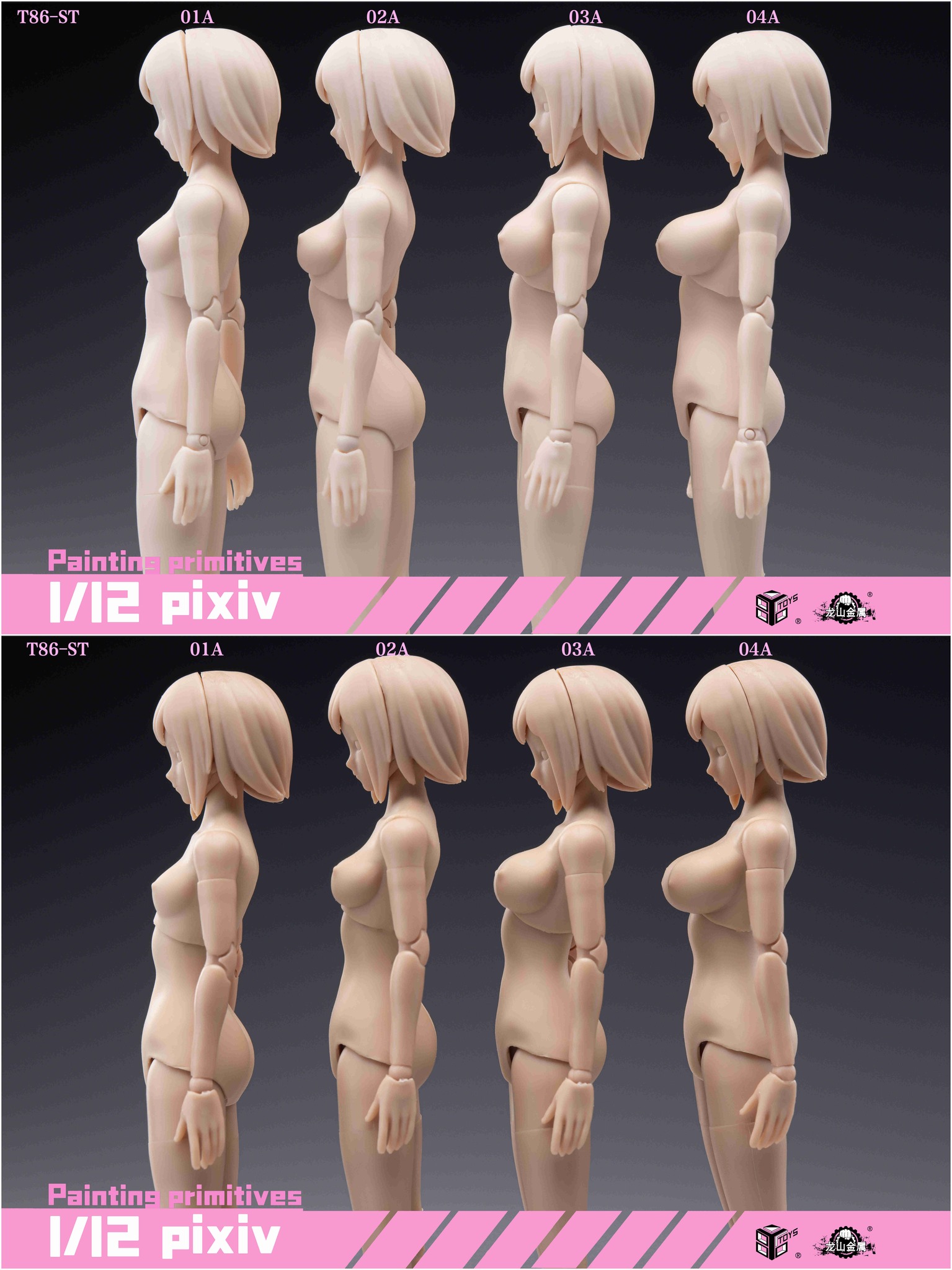 [สั่งจอง] 86Toys Female Body 1/12 [Re-issue]