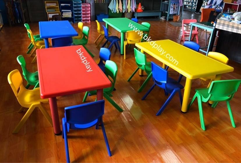 ชุดโต๊ะสี่เหลี่ยมผืนผ้าพร้อมเก้าอี้6ตัว ,โต๊ะนักเรียน ขาเหล็ก,ชุดโต๊ะพร้อมเก้าอี้, ปรับระดับได้พร้อมส่ง สำหรับเด็ก อนุบาล โรงเรียน เนอสเซอรี่ ศูนย์พัฒนาเด็กเล็ก