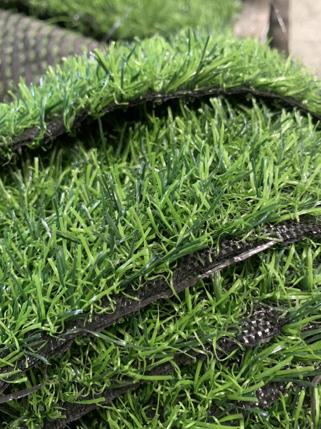 หญ้าเทียม, เกรดA 15ฝีเข็ม สีธรรมชาติ ยาว2 ซม.หน้ากว้าง 2 เมตร,หญ้าปลอม,สนามหญ้าหน้าบ้าน, สนามเด็กเล่น ,สนามกีฬา พร้อมส่ง ราคาโรงงาน