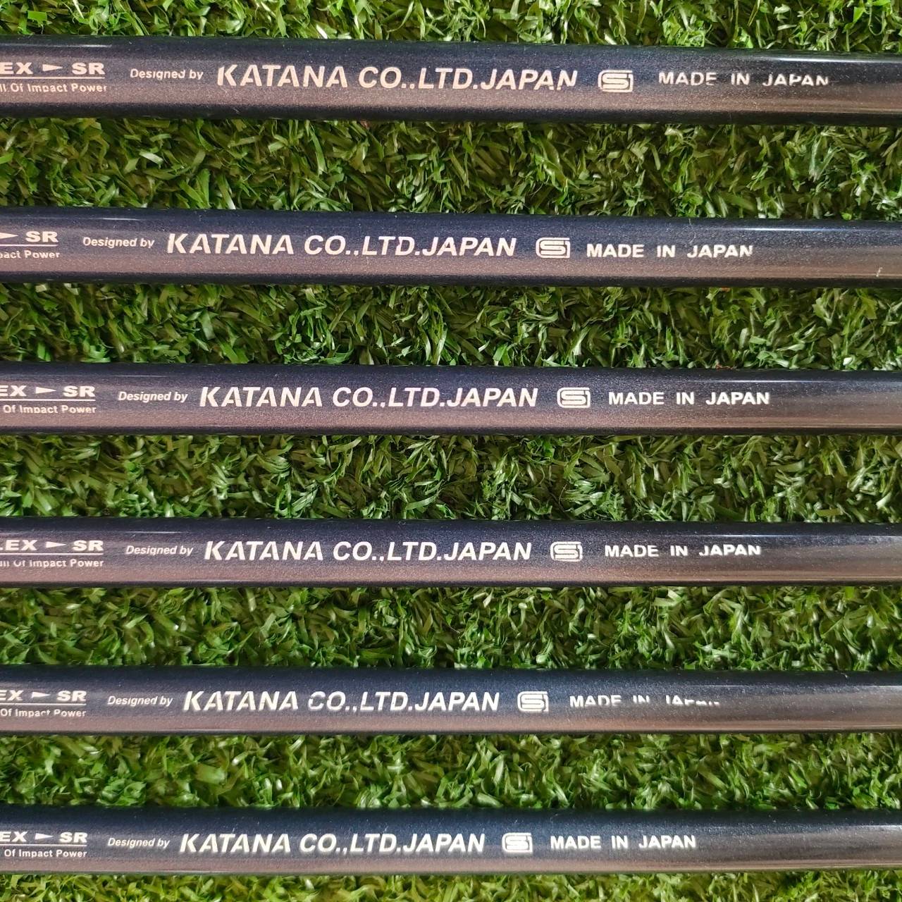 ชุดเหล็ก KATANA SWORD SL-550 มีเหล็ก 6-9 เเละ PW AW ก้าน SWORD BLUE LIGHT FLEX SR ชุดเหล็กตัวตึง!! ตีง่ายและได้ระยะมากๆ ตีไกลกว่าเหล็กทั่วไปอย่างเห็นได้ชัด!! ไม้กอล์ฟมือสอง ของแท้ BY NakaraLuxurious