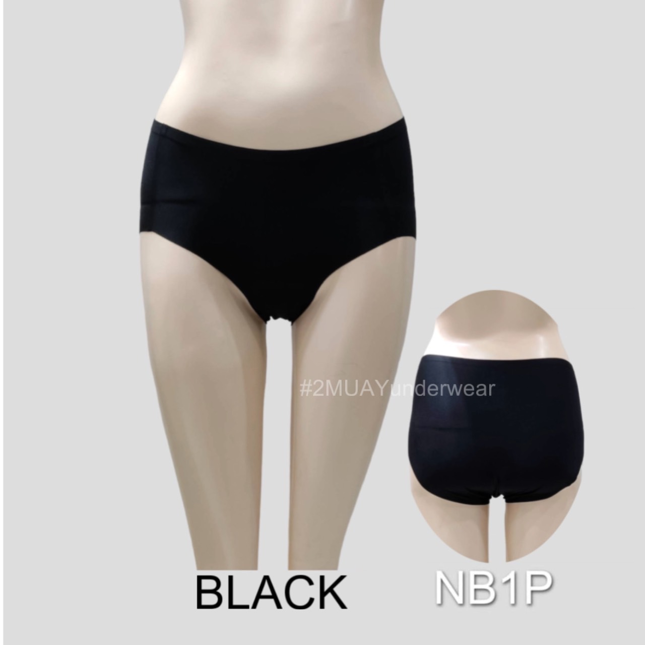 2MUAY SEAMLESS UNDERWEAR กางเกงชั้นในไร้ขอบ ไร้รอยต่อ 4สี M-2XL รุ่น NB1P