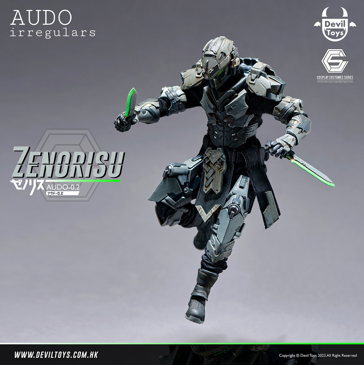 [พร้อมส่ง]Devil Toys x AUDOirregulars ：1/12 "Zenorisu"