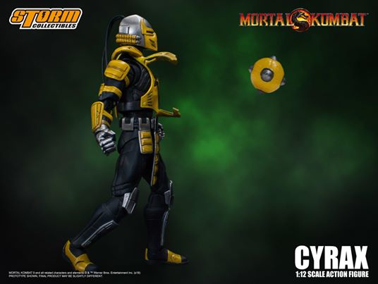 [สั่งจอง]Storm Collectibles 1/12 Mortal Kombat Series CYRAX