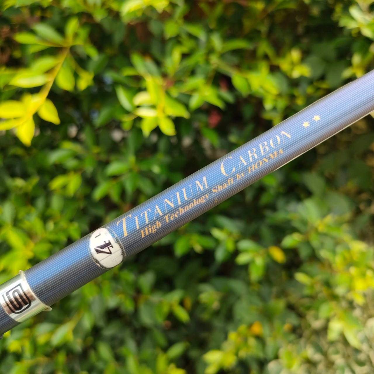 ** ไม้กอล์ฟสำหรับผู้หญิง ** FW4 HONMA BIG-LB TITANIUM ก้าน TITANIUM CARBON FLEX L ก้านระดับ 2 ดาว **