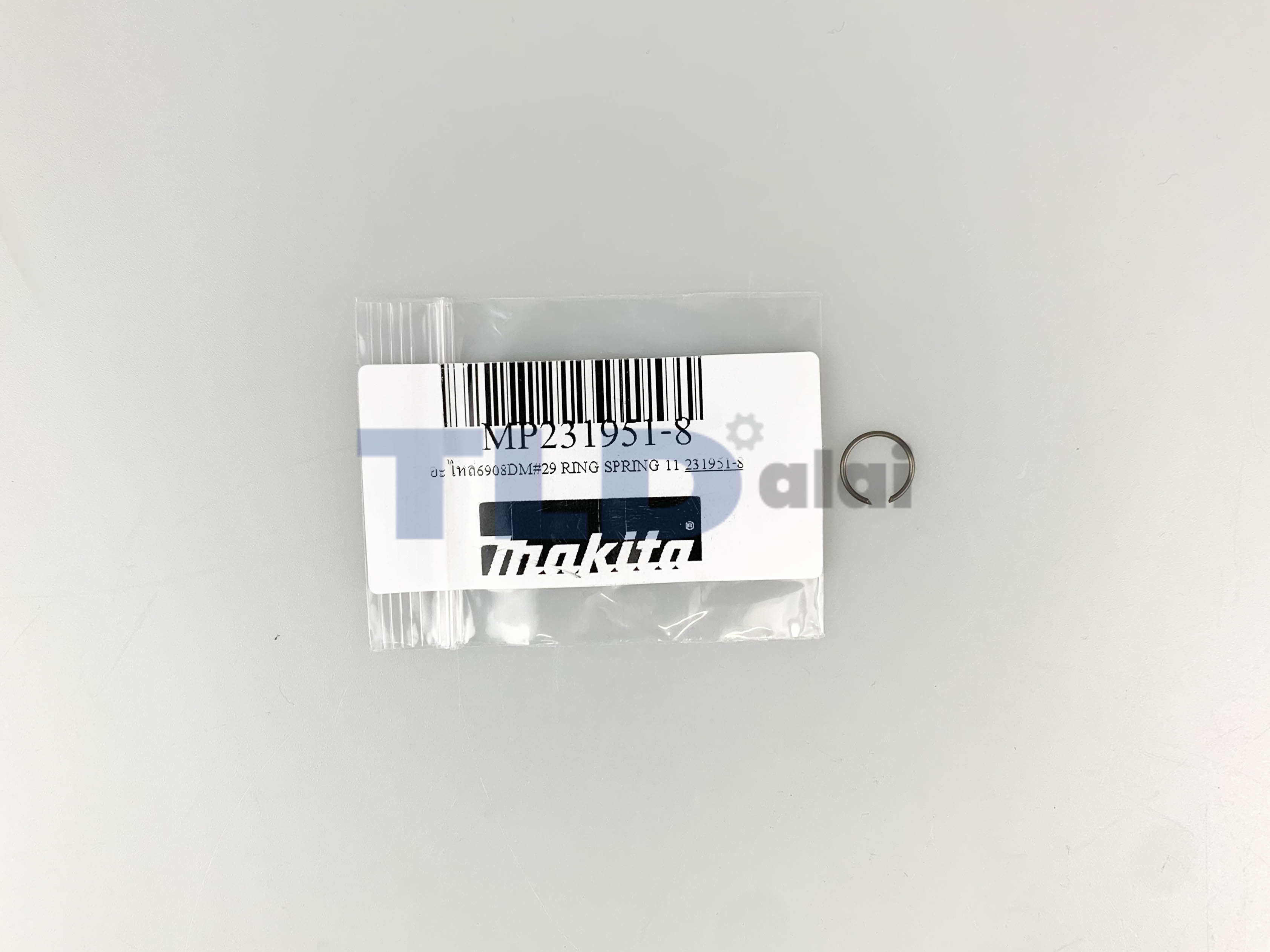 แหวนสปริง (แท้) (231951-8) สว่านไขควงไร้สาย Makita มากีต้า รุ่น 6908D #29, 6952 #22, DTD171 #7, BTD044Z #6, DTD153RFE, DTD153Z, DTD154RFE, DTD154Z #10, DTL060Z #51 (231951-8) (อะไหล่แท้100%) RING SPRING 11