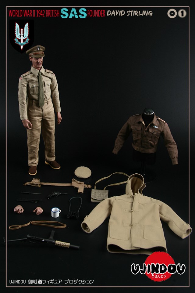 [สั่งจอง]ผู้พันเซอร์ อาร์ชิบัลด์ เดวิด สเตอร์ลิง ผู้ก่อตั้งหน่วย SAS จากอังกฤษ