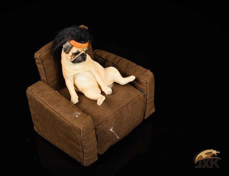 [สั่งจอง]JXK studio 1/6 JXK025A & JXK025B Pug with sofa and hair cover