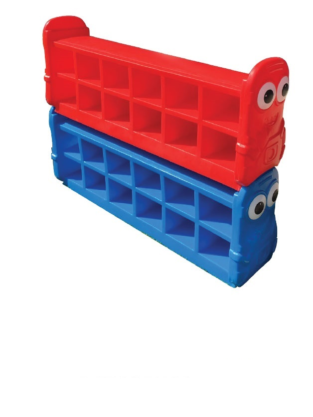 ชั้นวางรองเท้า 12 ช่อง,ชั้นวางรองเท้าหน้านักสำรวจ,ชั้นวางรองเท้าพลาสติก ,เฟอร์นิเจอร์เด็ก, พร้อมส่ง