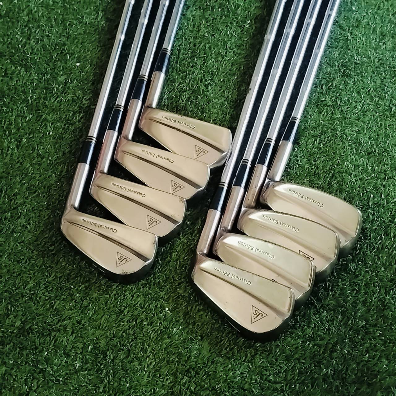 ชุดเหล็ก BRIDGESTONE JS Classical edition FORGED มีเหล็ก 3 4 5 6 7 8 9 PW ก้าน PRECISION 6.5 ก้านดีมากๆ ได้ฟีลลิ่งและเข้ากับหัวมากๆค่ะ ไม้กอล์ฟพรีเมี่ยมมือสอง ของแท้ By NakaraLuxurious