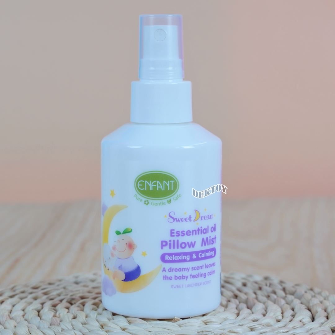 Enfant อองฟองต์ Sweet Dream Essential Oil Pillow Mist สวีทดรีม เอสเซนเชียล ออยล์ พิลโล มิสท์ สเปรย์ฉีดหมอนและปรับอากาศ