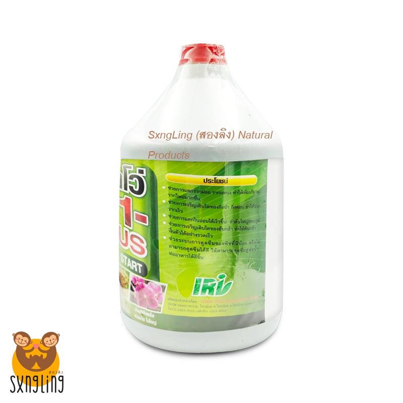 น้ำยาเร่งราก สูตรเข้มข้น บราโว่ B-1 Plus Super Start ขนาด 4 ลิตร
