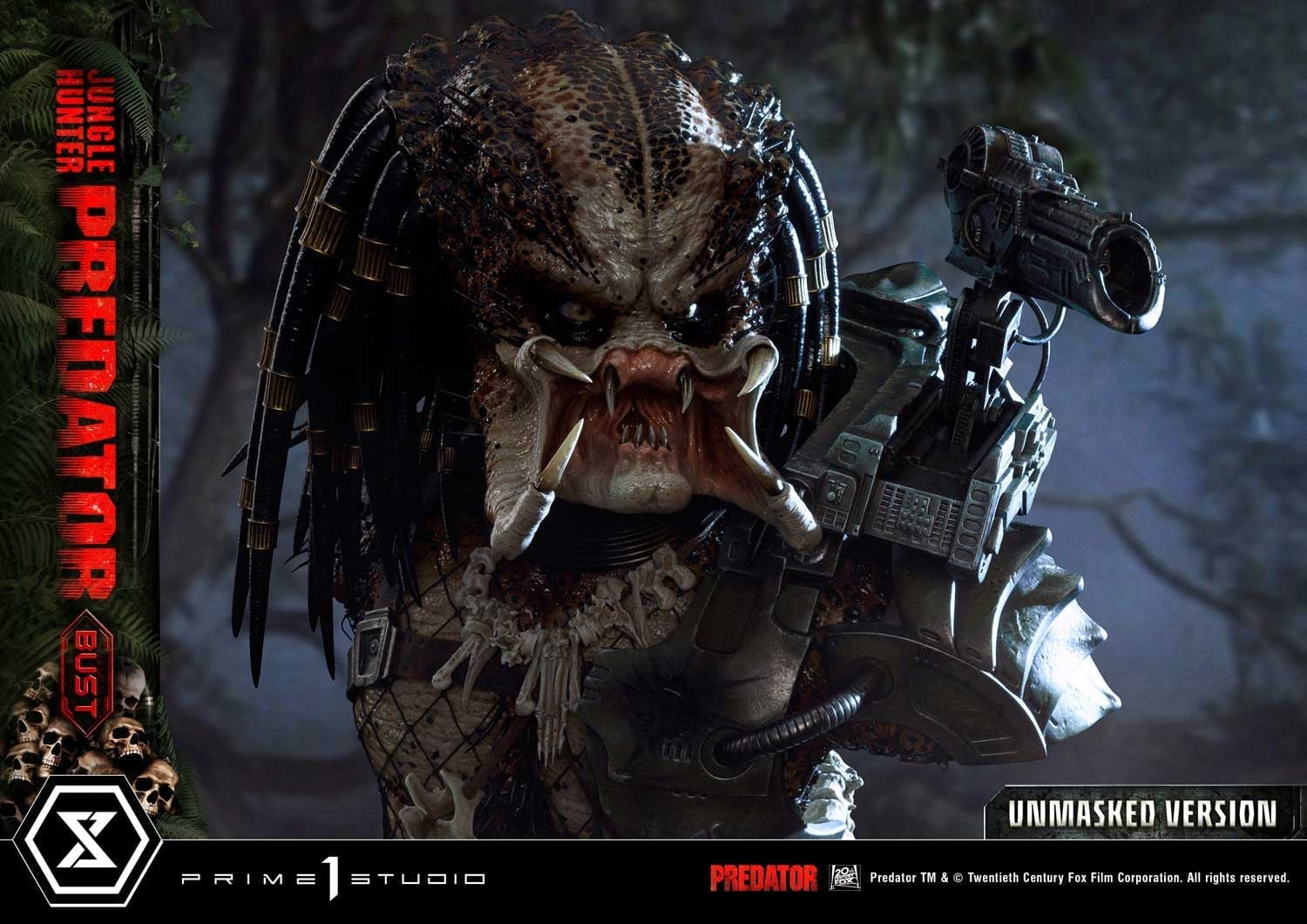 [สั่งจอง]Prime 1 Studio 1/3 : Jungle Hunter Predator Bust (Predator 1987)