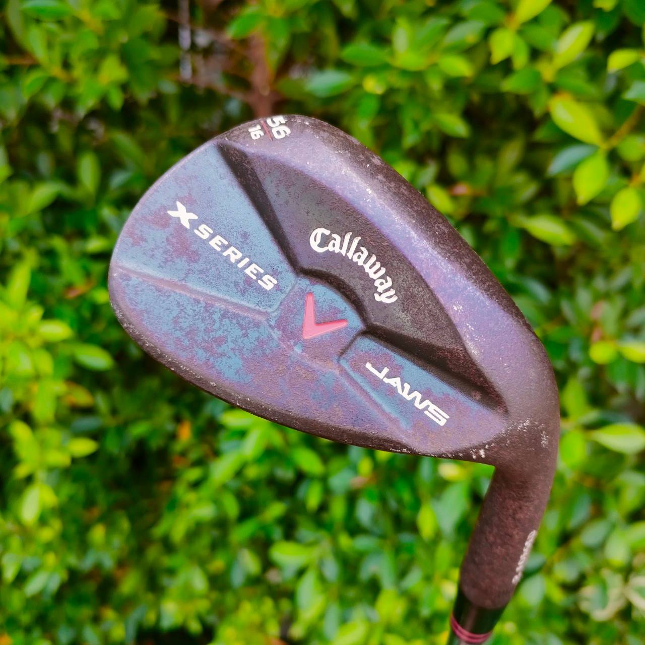 WEDGE CALLAWAY X SERIES V JAWS องศา 56 เบาท์ 16 ก้าน N.S.PRO 950 GH สุดยอดของสุดยอด WEDGE สนิม!! ไม้กอล์ฟมือสอง ของแท้ BY NakaraLuxurious