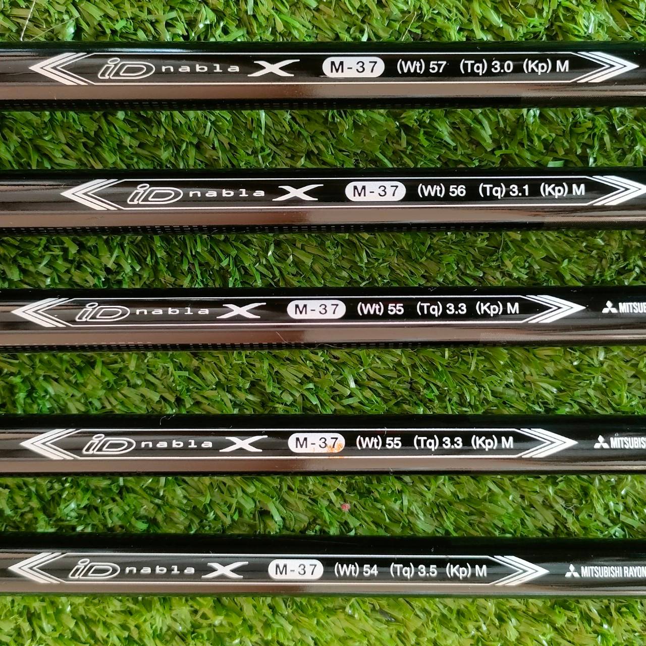 ชุดเหล็ก PRGR iD nabla X มีเหล็ก 5-9 ก้าน iD NACLA X M-37 เหล็กพรีเมี่ยมญี่ปุ่นแท้ๆ ตระกูล nabla ไม้กอล์ฟมือสอง ของแท้ BY NakaraLuxurious