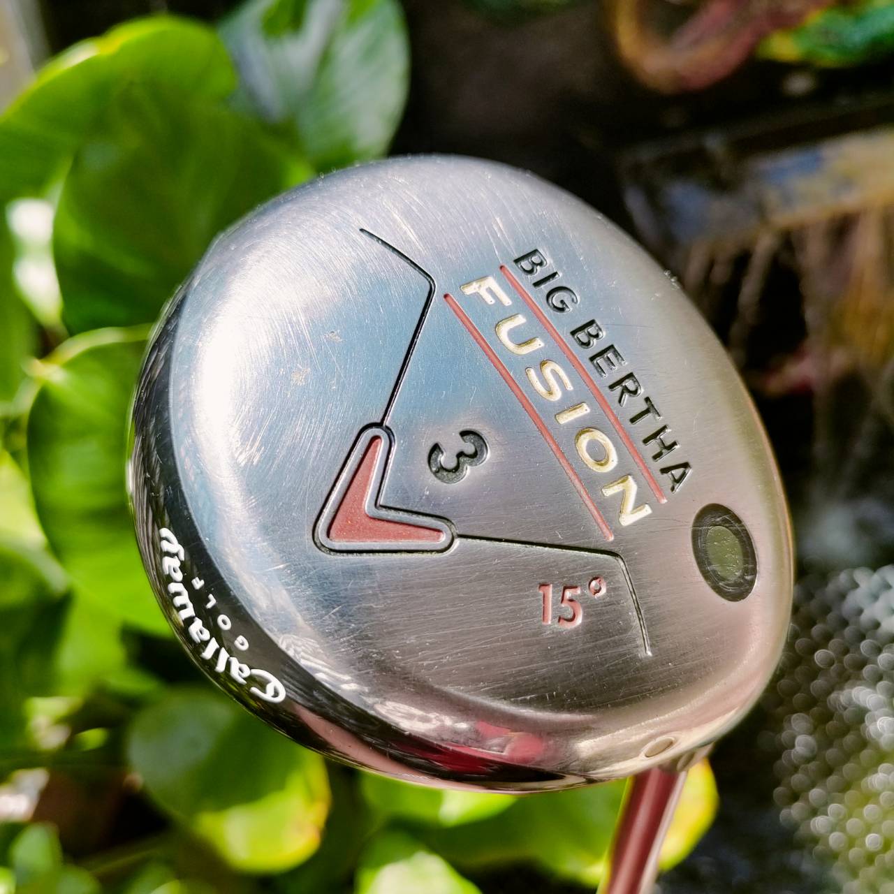 FW3 Callaway FUSION องศา 15 ก้าน ALDILA NVS FLEX R ตีดีมากๆ ก้านก็พรีเมี่ยมค่ะ ตีไกล แม่นยำ ไม้กอล์ฟพรีเมี่ยมมือสอง ของแท้ By NakaraLuxurious