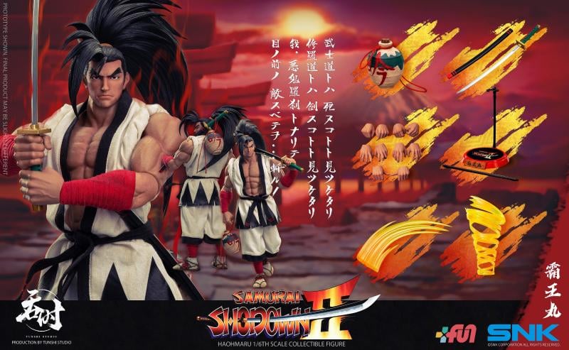[สั่งจอง]Tunshi Studio 1/6 :SNK SAMURAI SHODOWN - Haohmaru