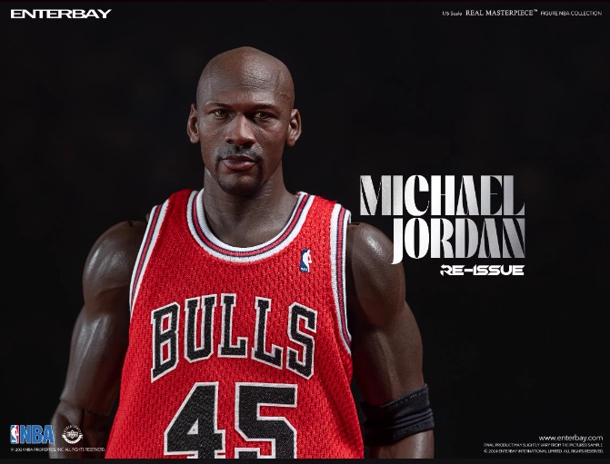 [สั่งจอง]ENTERBAY EB 1/6 RM-1053 : REAL MASTERPIECE NBA COLLECTION: MICHAEL JORDAN I’M BACK #45 RE-ISSUE LIMITED EDITION