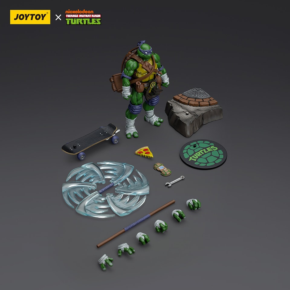 [พร้อมส่ง] "Joytoy 1/18 : TMNT Donatello JT6304"