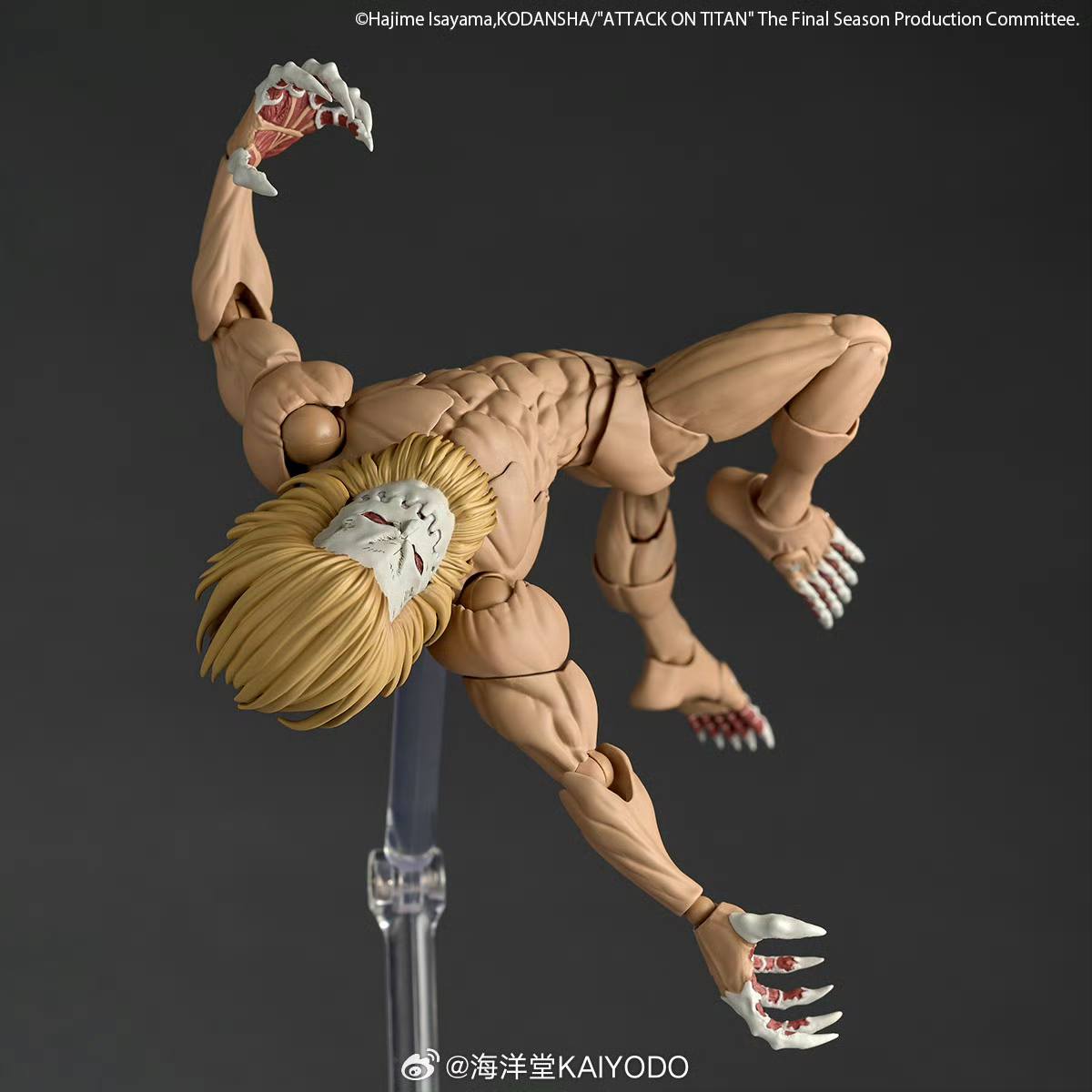 [สั่งจอง]Kaiyodo : Attack on Titan - Jaw Titan [Bonus Part Ver.]