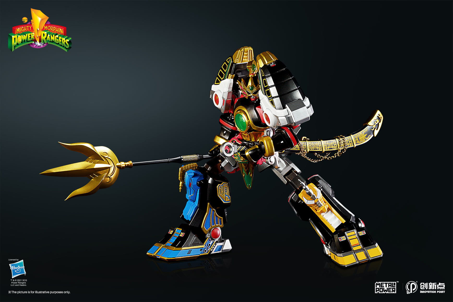 [สั่งจอง]Innovation Point Metal Power : Power Ranger - Thunder Megazord