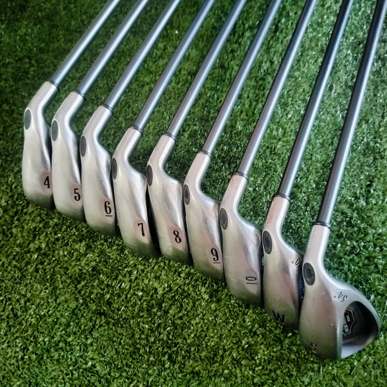 ชุดเหล็ก Callaway BIGBERTHAR สภาพสวย ก้านเดิมๆทั้งชุด เป็นก้าน BIGBERTHAR AM/AT FLEX R ก้านแบบเสียบทะลุตีได้ฟีลลิ่งมาก ไม้กอล์ฟพรีเมี่ยมมือสอง ของแท้ By NakaraLuxurious