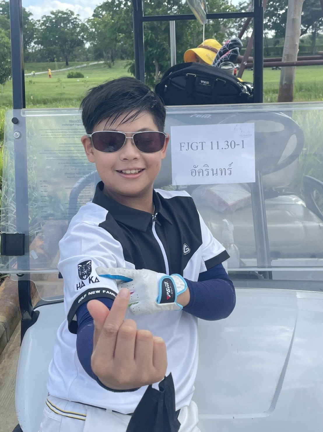 ร่มกอล์ฟ HAKA ร่ม 2 ชั้น กันUV ขนาด 30 นิ้ว ร่มเปิดอัตโนมัติ ร่มแข็งแกร่งที่สุดในปฐพี ปะทะลมแรงได้ ไม่หัก