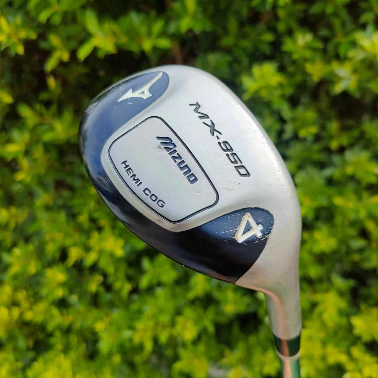 HYBRID 4 MIZUNO MX-950 MEMI COG ก้าน N.S.PRO 850 GH FLEX R สุดยอดพรีเมี่ยมจากญี่ปุ่น ก้านเหล็กเบามากแค่ 85 กรัม ไม้กอล์ฟมือสอง ของแท้ BY NakaraLuxurious