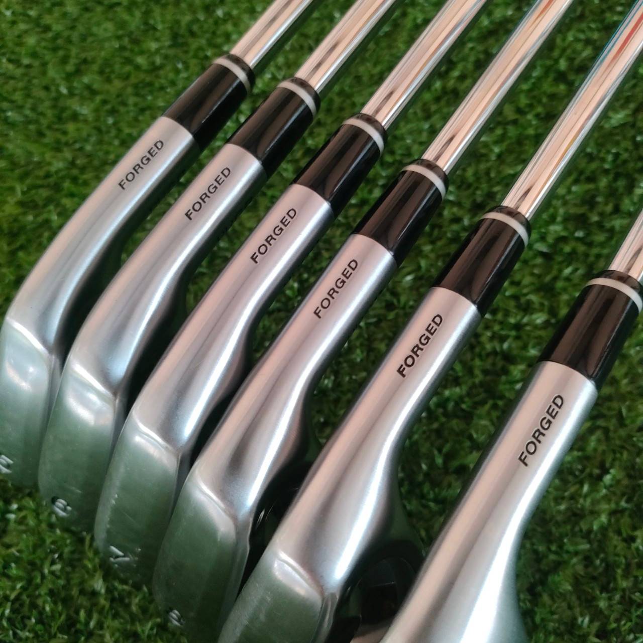 ชุดเหล็ก PRGR GN502 TOUR FORGED มีเหล็ก 5-9 เเละ PW ก้าน SPEC STEEL 095 เป็นเหล็ก FORGED ระดับ HI-END จาก Yokohama Rubber Industries, ไม้กอล์ฟมือสอง ของแท้ BY NakaraLuxurious