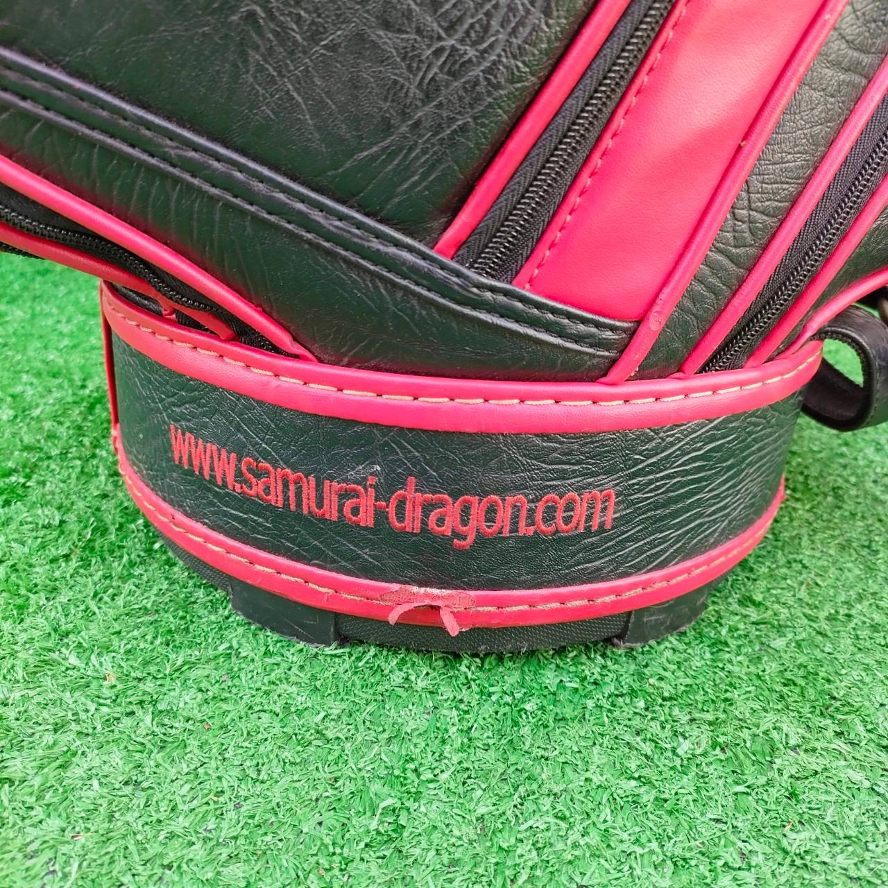 ถุงกอล์ฟ SAMURAI -DRAGON มือสอง ของแท้ ถุง Tour 9 นิ้ว ลายสวยมากๆ ดุดันมากครับ