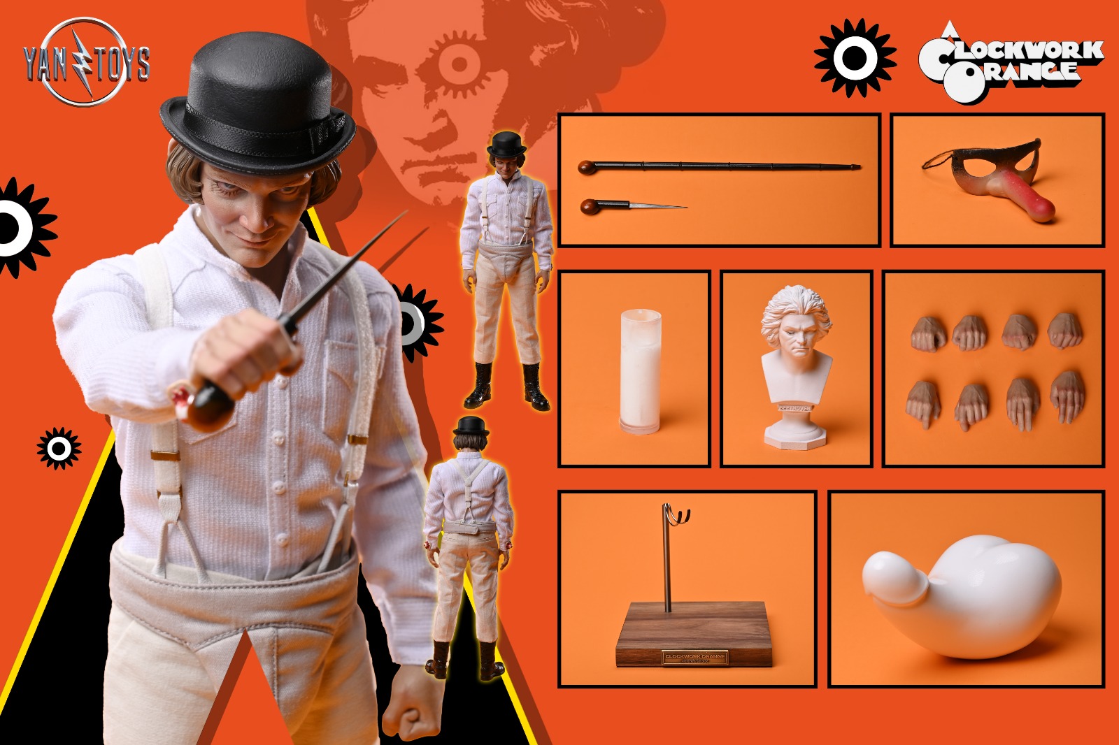 [สั่งจอง]YAN TOYS 1/6 : Clockwork Orange
