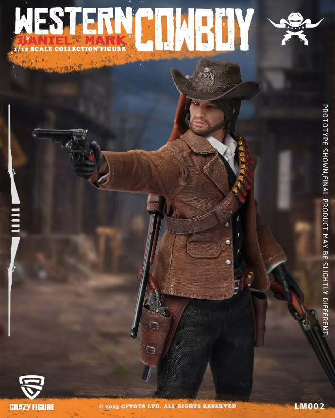[สั่งจอง]CFTOYS LM002 1/12 : Western Cowboy Daneiel - Mark
